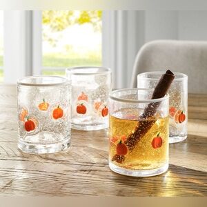 New Pottery Barn Icon Drinking Glasses Set of 4